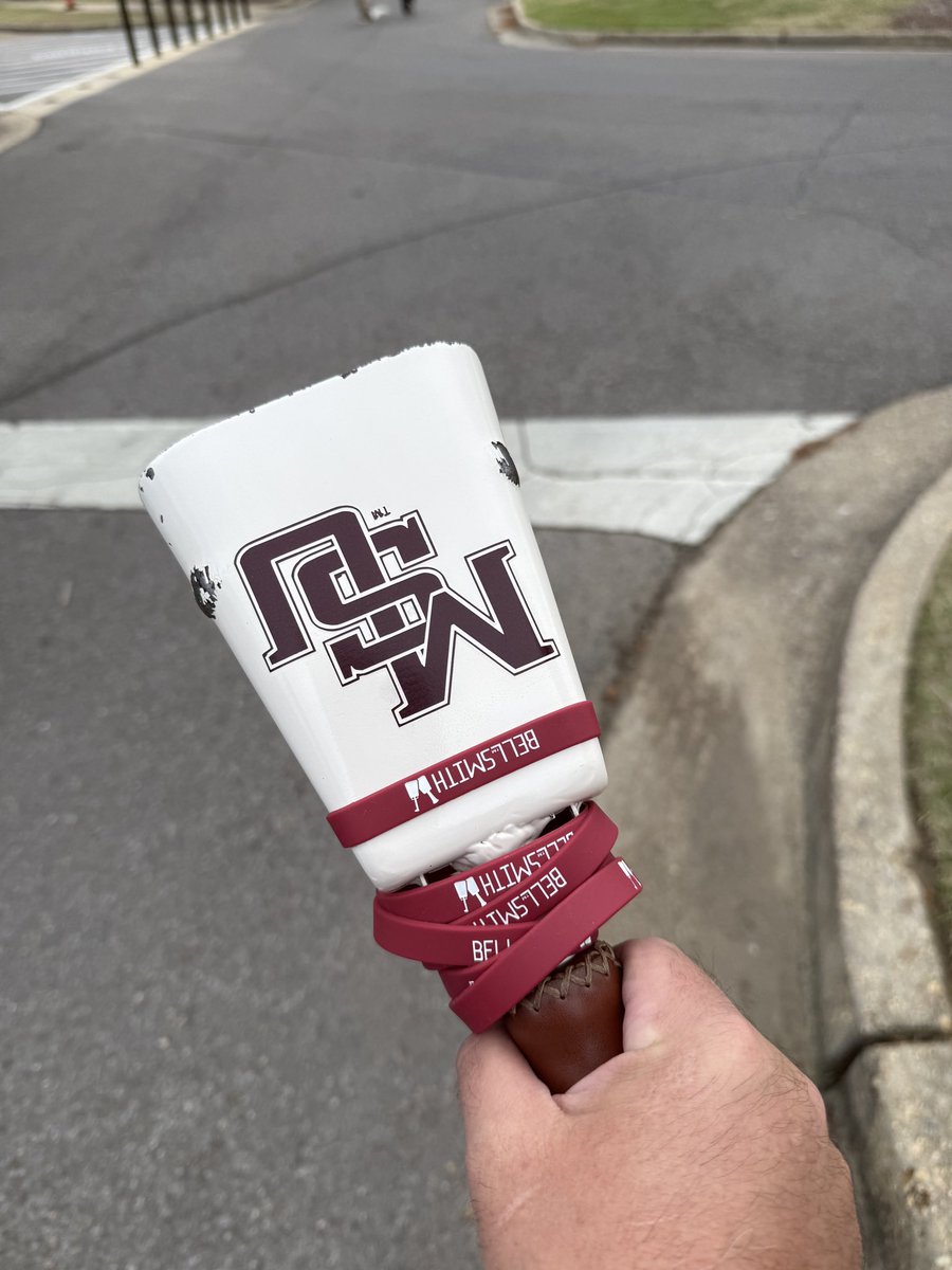 thebellsmith's tweet photo. We’re here and headed toward the Junction!! Let’s get it done today and #BeatUT. #HailState #Cowbells #Bellsmith https://t.co/UuRccYQ0QO