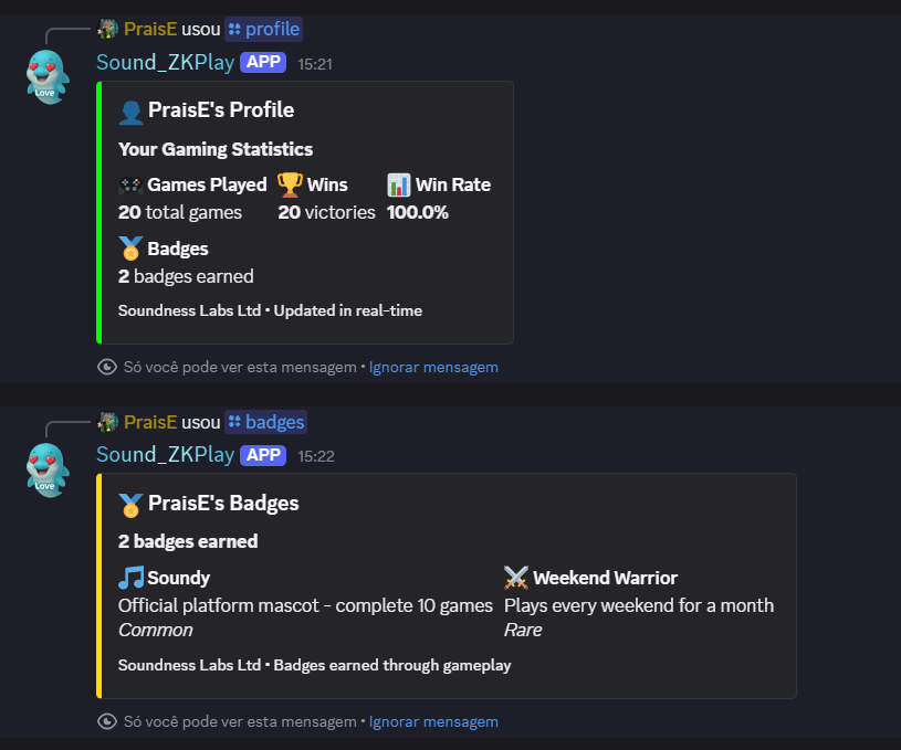 praisecrypto_'s tweet image. 20 games and another badge acquired.

@SoundnessLabs