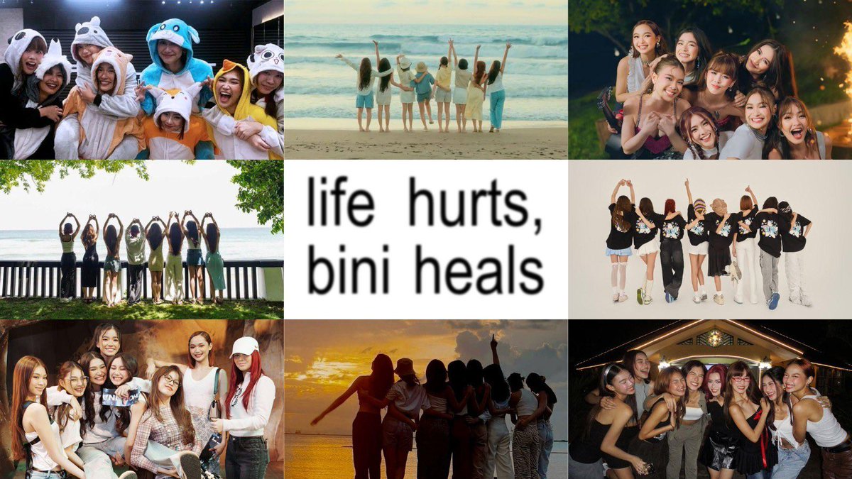 Jho_amity's tweet photo. When life hurts, BINI heals ❤️‍🩹 https://t.co/LKjsXQKcxP