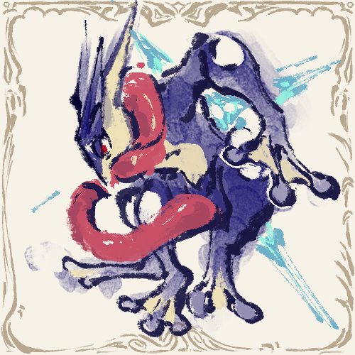 Froakie Line #Pokemonfanart