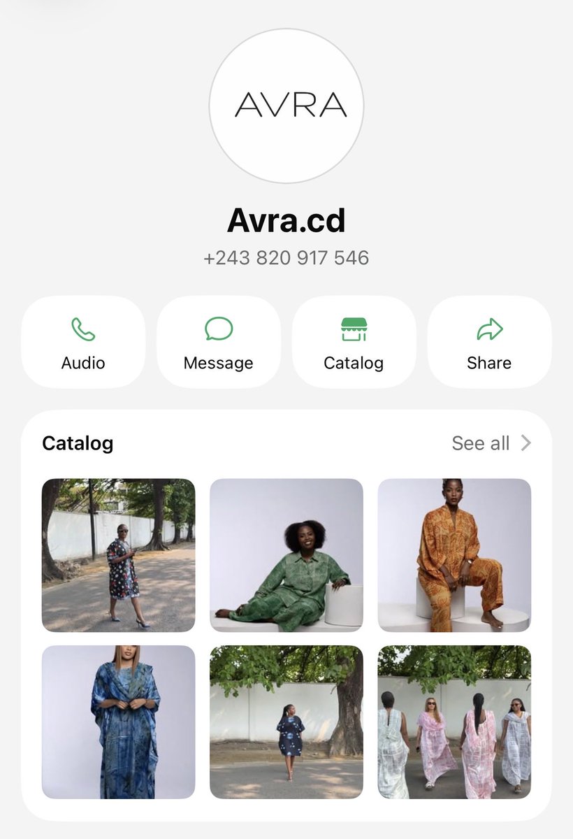 Sharufa_'s tweet photo. #RDC Je suis ravie de vous annoncer qu’une grande marque congolaise, #AVRA, a décidé d’immortaliser l’un de mes modèles signatures. 

Un style élégant, pratique et moderne, inspiré de mon amour pour les pagnes et la soie.
Je le recommande à toutes les femmes ambitieuses, qui ont un agenda chargé, qui veulent bien s’habiller et qui n’ont parfois personne pour fermer la tirette derrière😄 Ce modèle est fait pour vous !

👉 Découvrez la collection ou passez votre commande ici :
🔗 https://t.co/NRnQHm9W3s

#ModeCongolaise #StyleSharufa