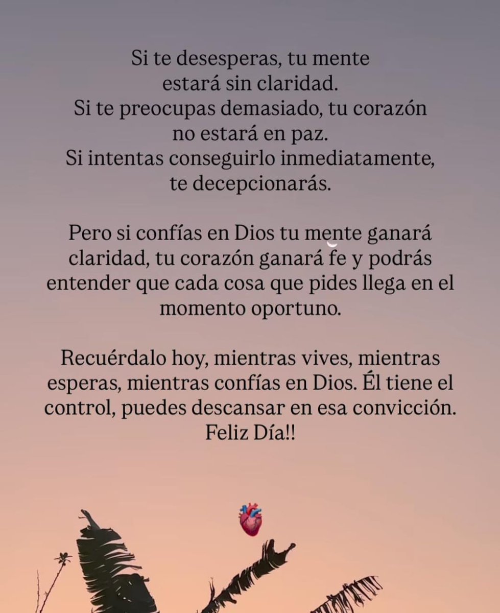 Confiar en #Dios amada #Venezuela y no al hombre que cree que tiene poder sobre nosotros. CGTV
