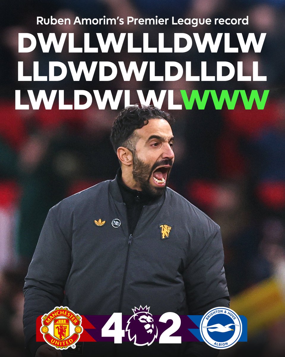 Three wins in a row for <a href="/ManUtd/">Manchester United</a> 👏