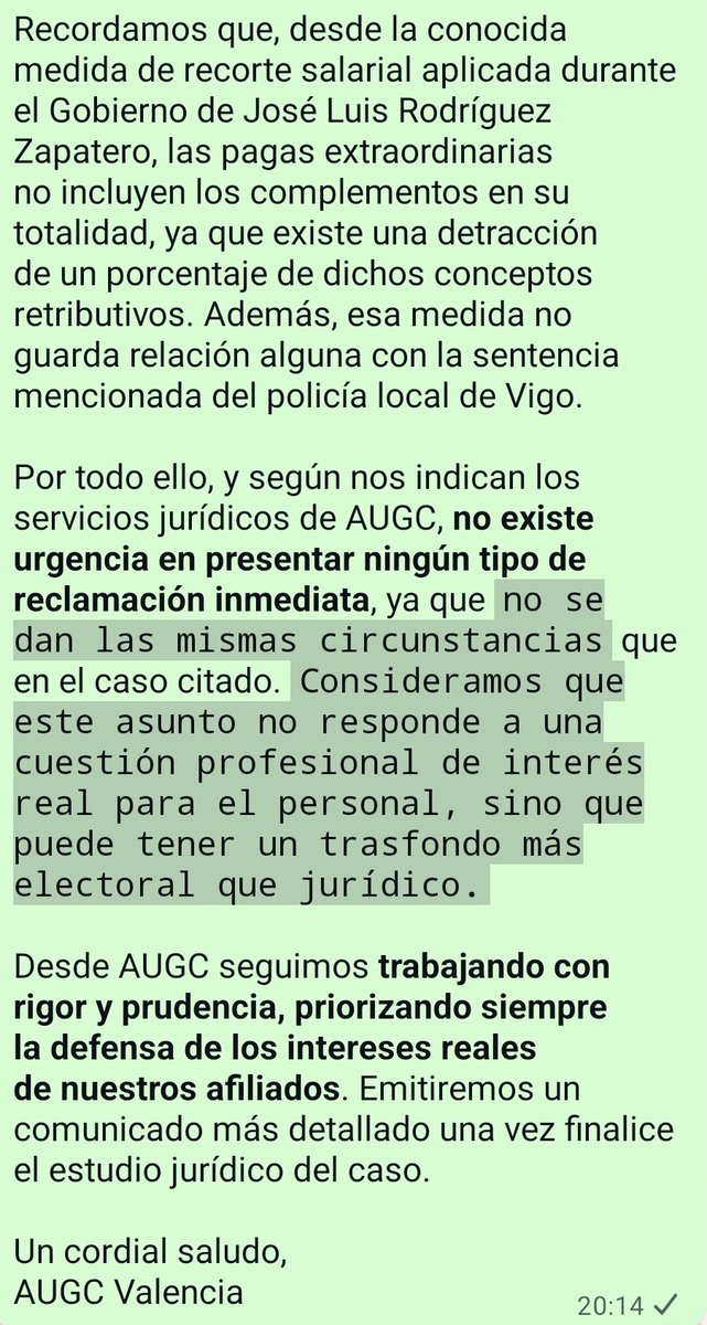 UnionOficiales's tweet image. Lo que dice @AUGC_Comunica sobre las actuaciones de @UnionOficiales y los recortes de Zapatero. También reproducimos imágenes de la ley de presupuestos de 2007 y la ley vigente. Cualquiera lo puede comprobar. Qué cada cual saque sus conclusiones con datos objetivos.