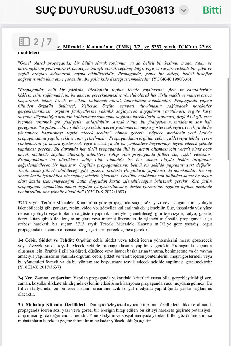 Amed spor yönetimin terörü ve teröristi öven eylemlere sessiz kalması hatta terörist başının giydiği bez parçasını Store da satış yaptığı için 3713 sayılı Terörle Mücadele Kanunu’nun (TMK) 7/2. ve 5237 sayılı TCK’nın 220/8.
maddeleri ile TCK m. 215 Suçu ve Suçluyu Övme: