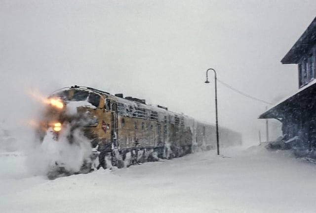 imagine the literary potential of taking amtrak to the UP in the dead of winter