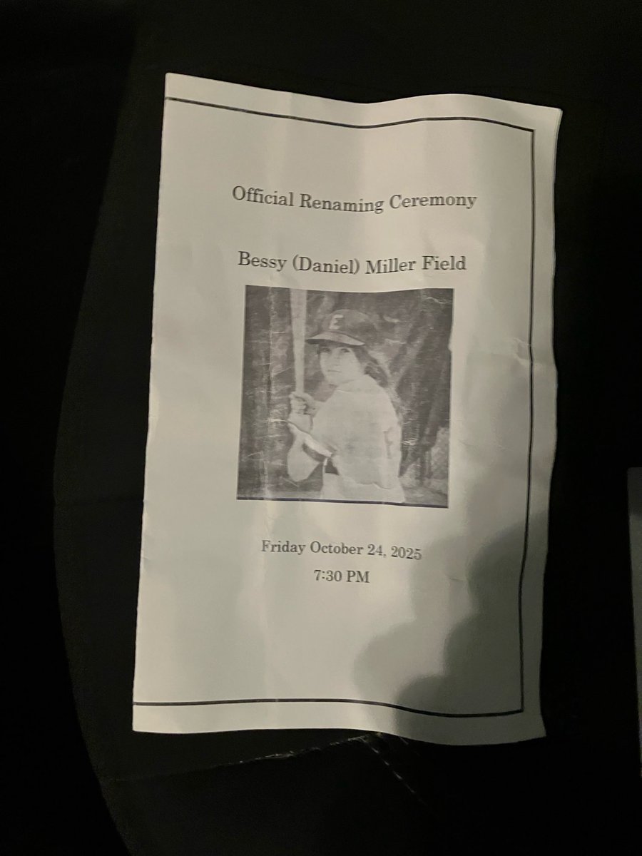 It was truly an honor to say a few words at the renaming ceremony for Bessy (Daniel)
Miller field. She has dedicated her time for decades in making a difference in the community and mentoring so many young people. Congratulations Bessy!
