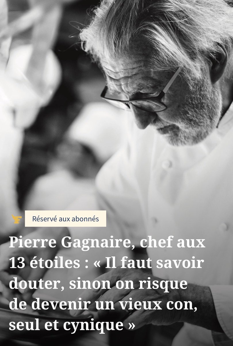 « 𝗜𝗹 𝗳𝗮𝘂𝘁 𝘀𝗮𝘃𝗼𝗶𝗿 𝗱𝗼𝘂𝘁𝗲𝗿, 𝘀𝗶𝗻𝗼𝗻 𝗼𝗻 𝗿𝗶𝘀𝗾𝘂𝗲 𝗱𝗲 𝗱𝗲𝘃𝗲𝗻𝗶𝗿 𝘂𝗻 𝘃𝗶𝗲𝘂𝘅 𝗰𝗼𝗻, 𝘀𝗲𝘂𝗹 𝗲𝘁 𝗰𝘆𝗻𝗶𝗾𝘂𝗲. »

Parfois une image et une phrase disent plus juste qu’un long billet..