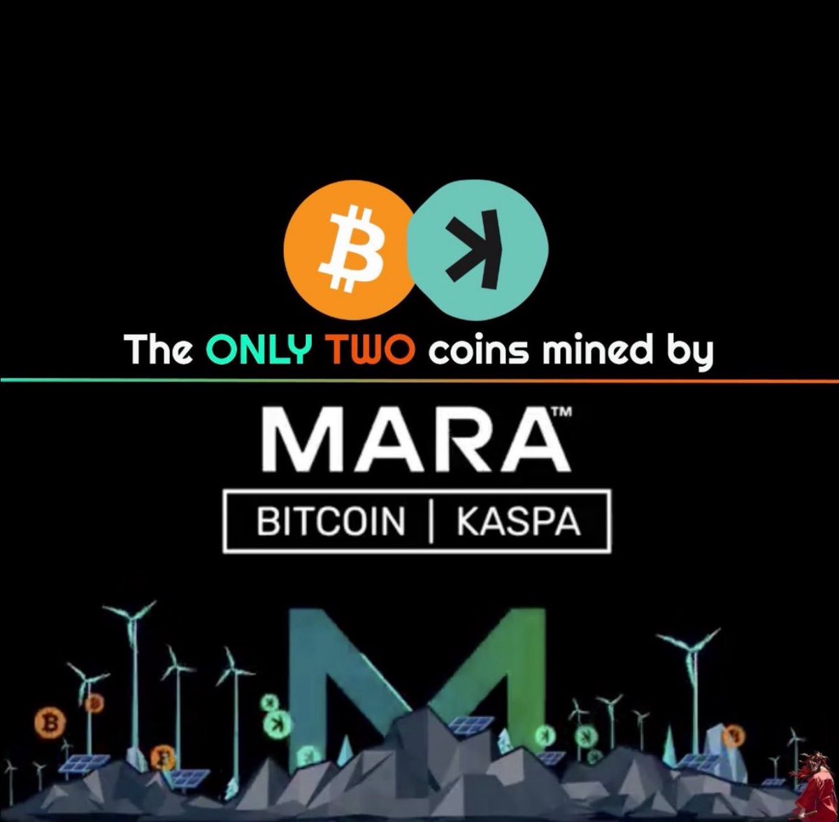KASNetzwerk's tweet photo. 🚨 THE ONLY TWO 🚨 
Wenn der größte Bitcoin-Miner der Welt sich nur auf eine weitere Kryptowährung fokussiert, solltest du hinschauen. 👀

💥 MARA: $BTC & $KAS.
Kein #Ethereum. Kein #Solana. Kein Zufall.

Sie wissen, was kommt — weißt du es auch? ⚡

#KAS #BTC #Kaspa #Krypto #ProofOfWork #Bullrun #CCA #CashClubAcademy