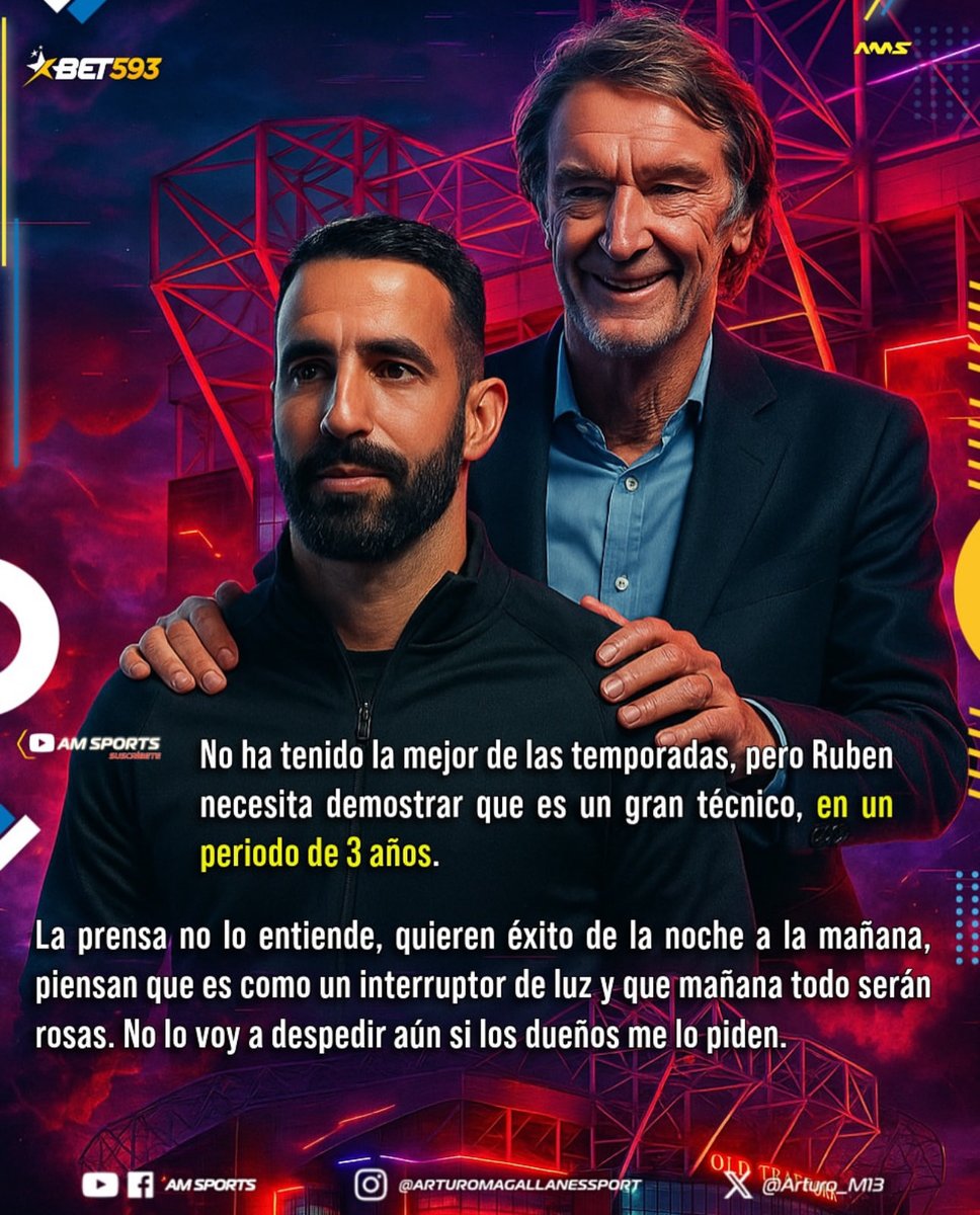 Arturo_M13's tweet photo. 🏴󠁧󠁢󠁥󠁮󠁧󠁿 Desde el respaldo de Jim Ratcliffe, en su peor momento, Amorim ganó 4 de sus últimos 5 partidos y escala de momento al cuarto lugar. 

Lo han esperado más de 50 partidos, su rendimiento estaba por el 41% y parece que ya arrancó! 

Llegó su momento? https://t.co/N3Cm2z4VkI