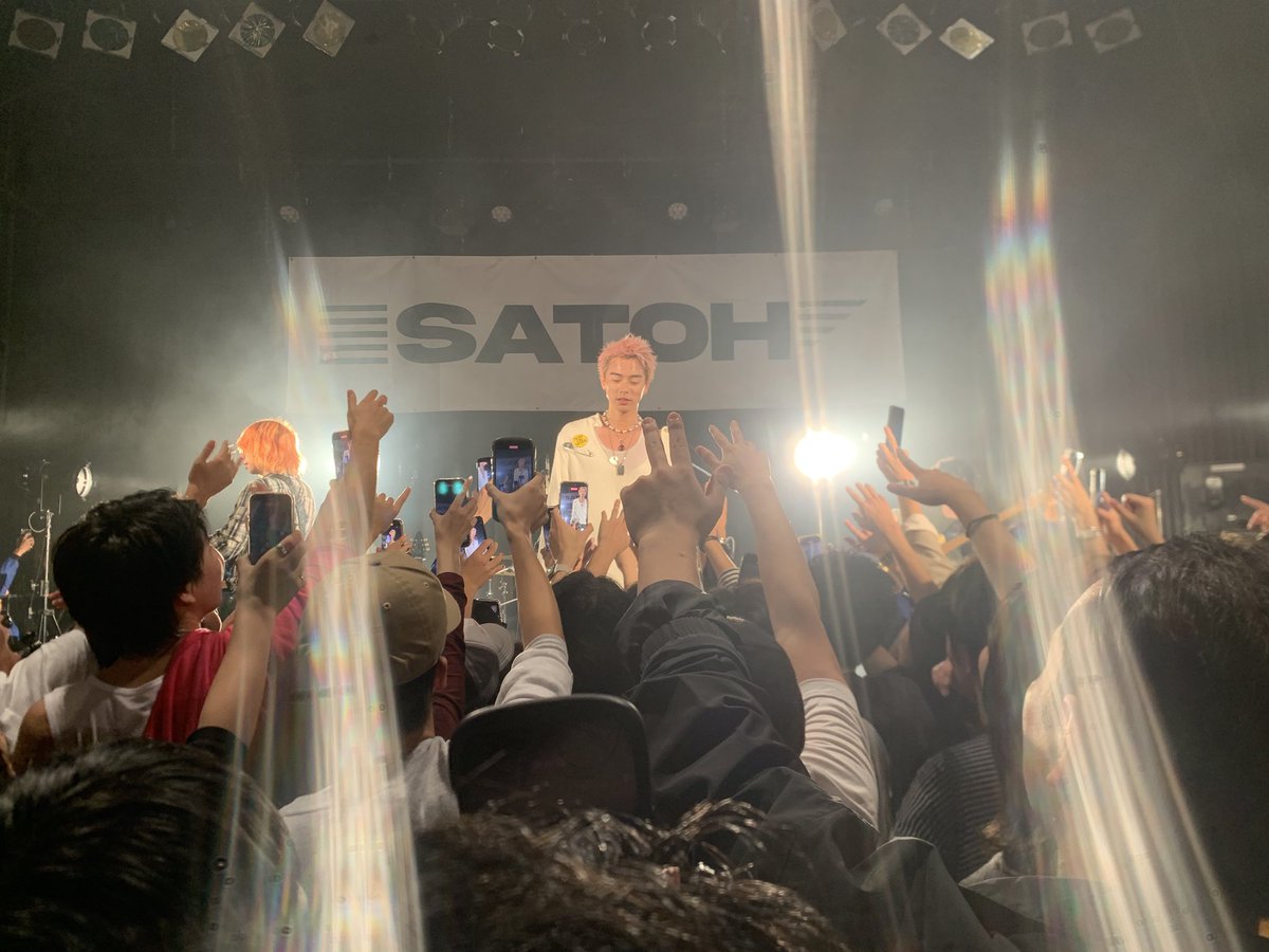 Ozak_EMPiRE's tweet photo. SATOH最高だった　全曲アンセム https://t.co/EiSuGG51T7