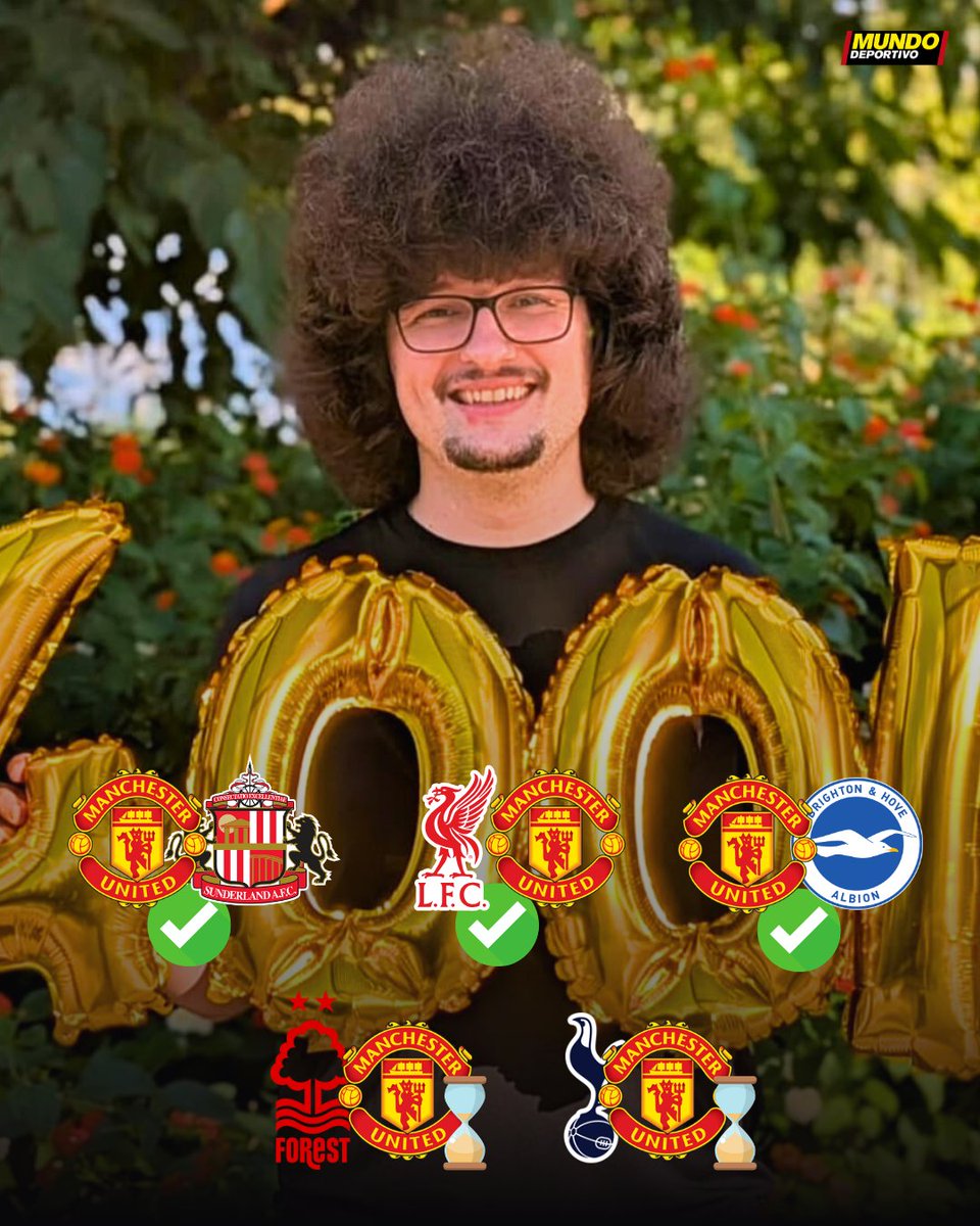 💇‍♂ Solo dos partidos más para que <a href="/TheUnitedStrand/">TheUnitedStrand</a> pueda por fin cortarse el pelo

📲 Este viral fan del Manchester United inició un reto por el cuál no iba a cortarse el pelo hasta que el conjunto 'red' ganara cinco partidos seguidos
😅 El United no gana cinco partidos