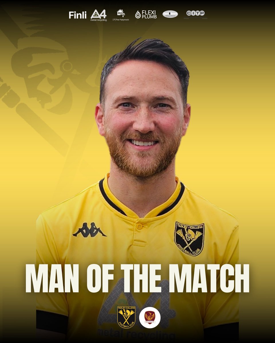 Today's Man of the Match with a solid performance in a variety of positions, Adam Everiss 👏