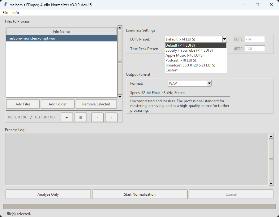 melcom_'s tweet photo. 🎃 melcom's FFmpeg Audio Normalizer v3 (Halloween Edition)
This is a complete rewrite from the ground up. Say goodbye to normalizing files one-by-one, because BATCH PROCESSING is finally here! Drop in entire folders and let it run.
💾 https://t.co/tYqUhAj35G
#Demoscene #Music https://t.co/XrHmCStDEO