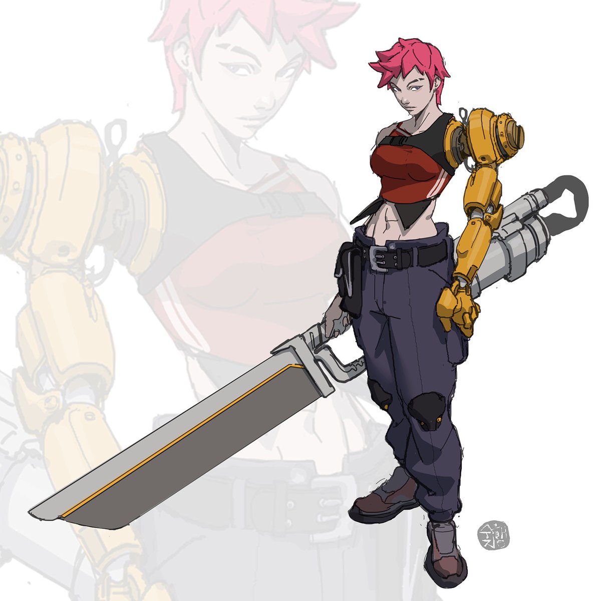 .

#art #캐릭터디자인 #chacterdesign #linedrawing