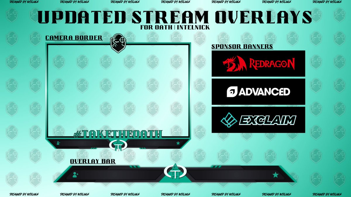 INF | intelnick (@intelnick) on Twitter photo Little upgrade to the stream overlays. Really liking how these turned out! Little upgrade to the stream overlays. Really liking how these turned out!