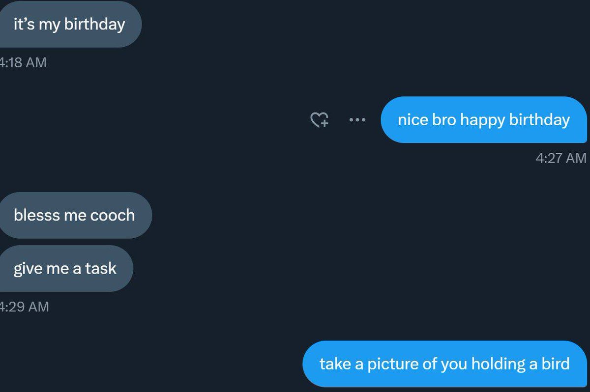 blast from the past

if you need money come to my DMs and get ready to dig a big hole in your garden