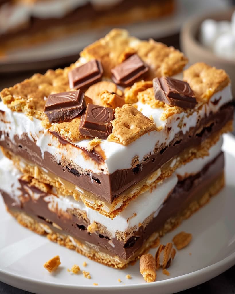 rock716860's tweet photo. Gooey S'mores Chocolate Bars 😍🍫 https://t.co/SPZOKR9JHP