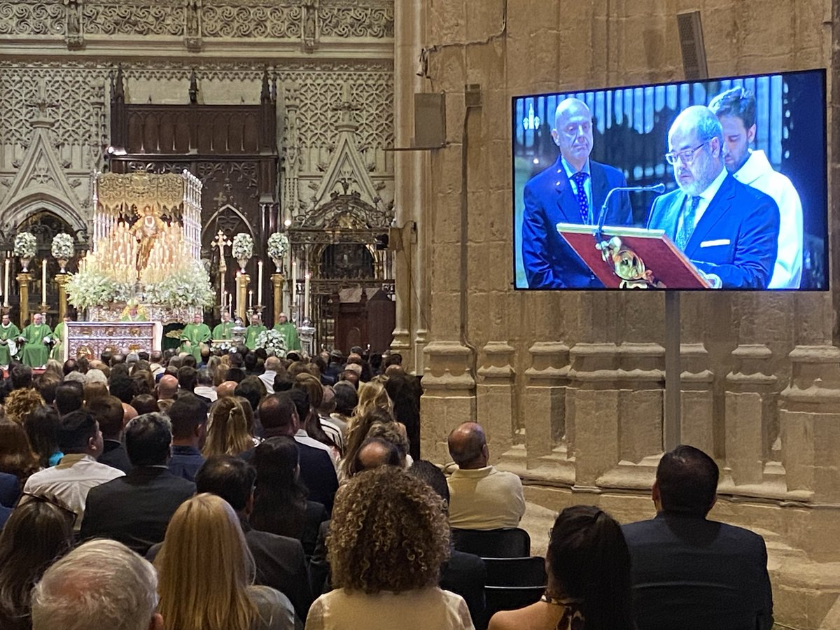 <a href="/EspDeTriana/">Esperanza de Triana</a> <a href="/ElConsejoSev/">Consejo HH y CC Sevilla</a> <a href="/ASHermandades/">Delegación de HHyCC</a> <a href="/ArzobispoSaiz/">José Ángel Saiz Meneses</a> <a href="/CatedraldeSev/">Catedral de Sevilla Oficial</a> <a href="/Jubileo2025/">Jubileo 2025 España</a> .<a href="/ArzobispoSaiz/">José Ángel Saiz Meneses</a> afirma que la Archidiócesis de Sevilla no se puede comprender sin el latido profundo de sus #hermandades y cofradías. Son cauces privilegiados de fe y de vida cristiana. En ellas se transmiten la devoción a Cristo, a la Virgen María y a los santos; se cultiva la