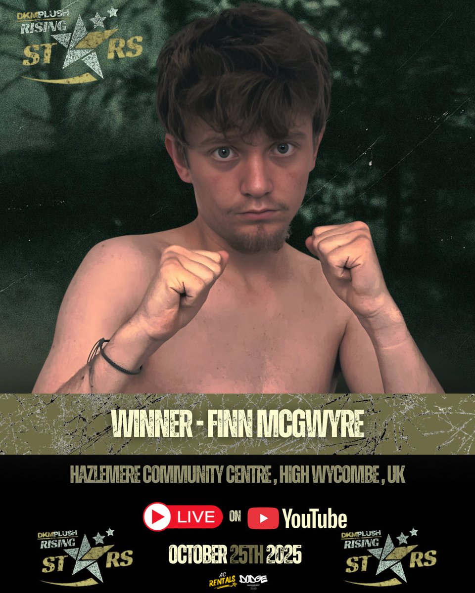 Finn McGwyre defeats Ben Prior via R1 KO <a href="/finnmcgwyre/">Finn McGwyre</a> <a href="/Ben_Prior_02/">Ben Prior</a>  #RS3  #Fearthefists