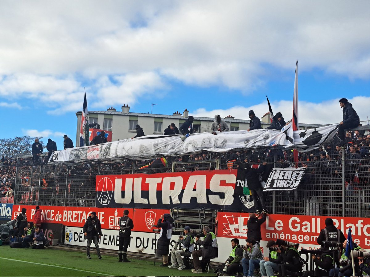 Stade Brestois / Paris Saint Germain 
L1 le samedi 25 octobre 2025