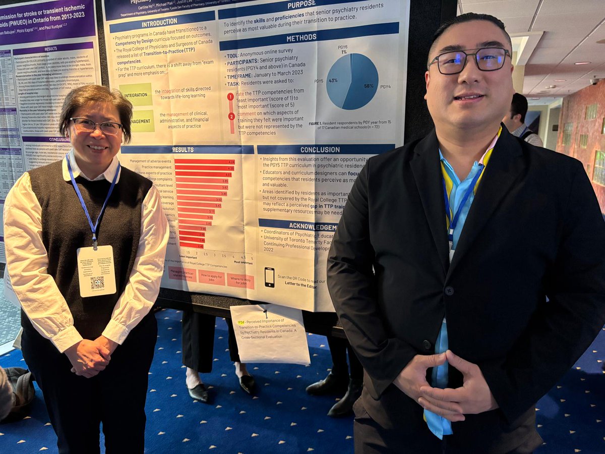 mak_mike's tweet image. TTP curriculum study at the @CPA_APC @CAMHnews @UofTPsych @UofTPharmacy