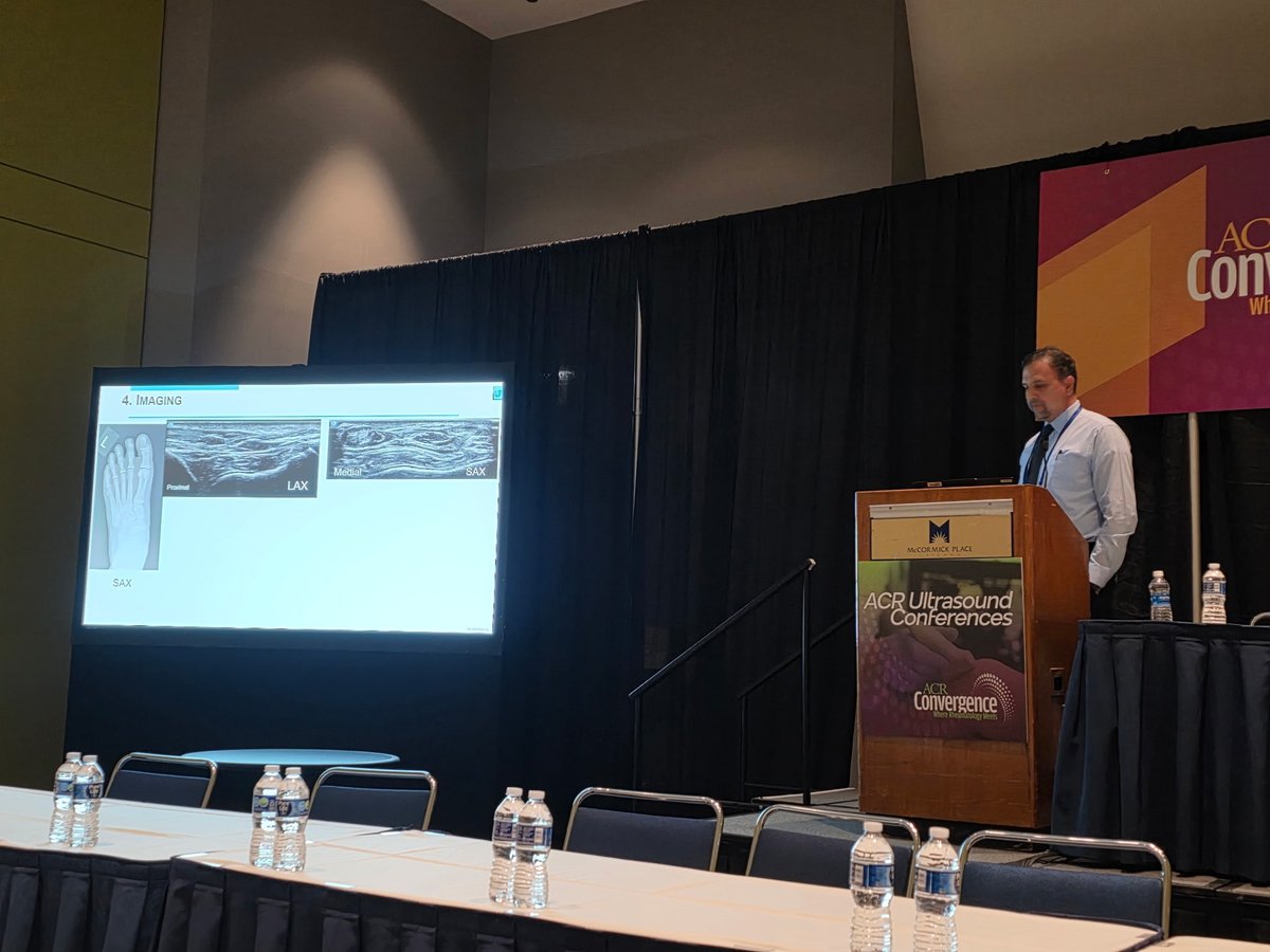 USSONAR_Rh's tweet photo. Dr @faslammd presents challenging cases in #ultrasound #MSUS #RhMSUS #ACR25 https://t.co/ua4E7Lh2xu