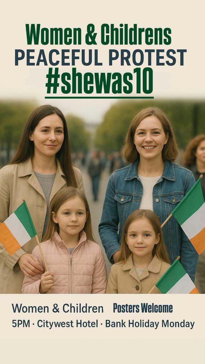 BligheDerek's tweet image. Peaceful protest, Monday evening at Citywest.