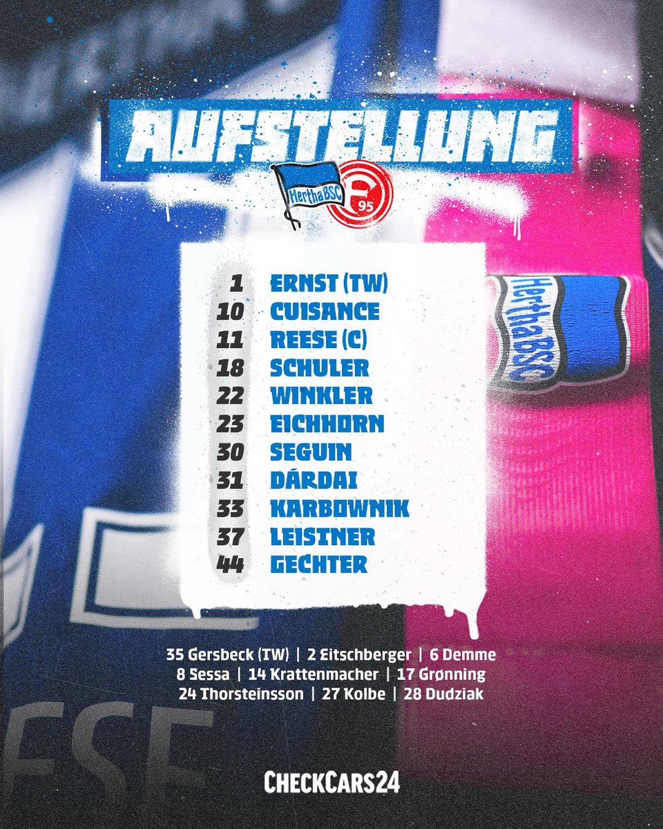 DerSchattenwolf's tweet photo. It's time for the most important thing, of the least importants: my Hertha Berlin plays!

We play in the 2nd Bundesliga against a former Bundesliga adversary: Fortuna Dusseldorf.

Can we get a win or will we struggle and put our promotion dreams into a coffin? #haHoHe #BSCF95 https://t.co/43xduGCgFq