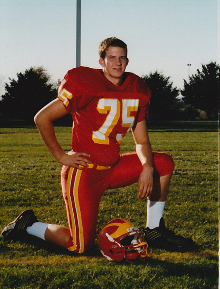 josh_allen_long's tweet image. After wearing 65 for a few games while 75 was on order, I finally got my number back and the tradition continues.