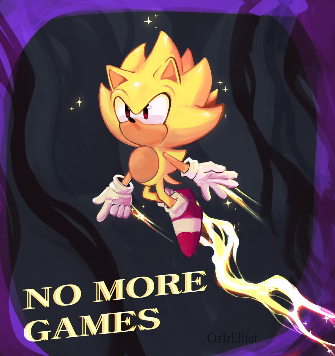 Last fanart really was of your liking! There is some more I did recently.  This time to this song made for Outcome memories UST by RyanTheOverlord No more games. Enjoy! #outcomememories #sonicfanart  #SonicTheHedgehog #fanart #sonicexe #SUPERSONIC