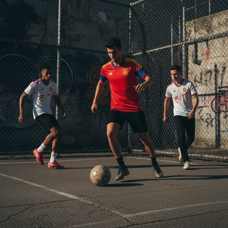 ElTurcoDrezce's tweet photo. Capsulita fantasy rápida de @rfef x @adidas para el mundial https://t.co/3QTNaon1dU
