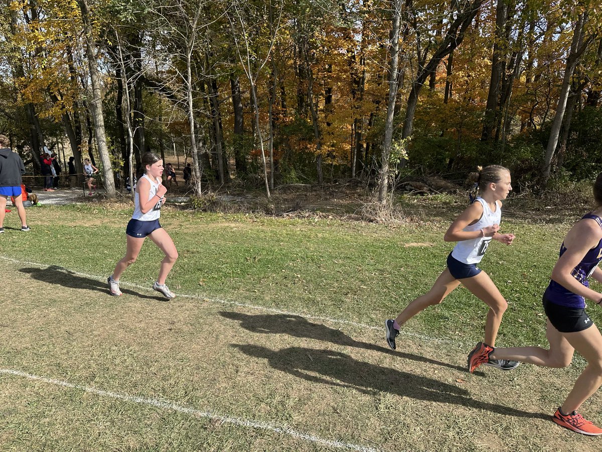 NDAEagleSports's tweet photo. .@NDAEaglesXC ends the season with a 5th place finish &amp; 3 runners under 20 minutes at Regionals. Proud of the effort &amp; thank you seniors!

Stella LaBlanc 18th
Val Seymour 20th
Violet Gies 26th
Hadley Wernert 48th
Kateri Lubomirski 66th
Erinn Verkennes 69th
Jenna Chryst 80th

🦅🏃‍♀️ https://t.co/rs0BiL5o15