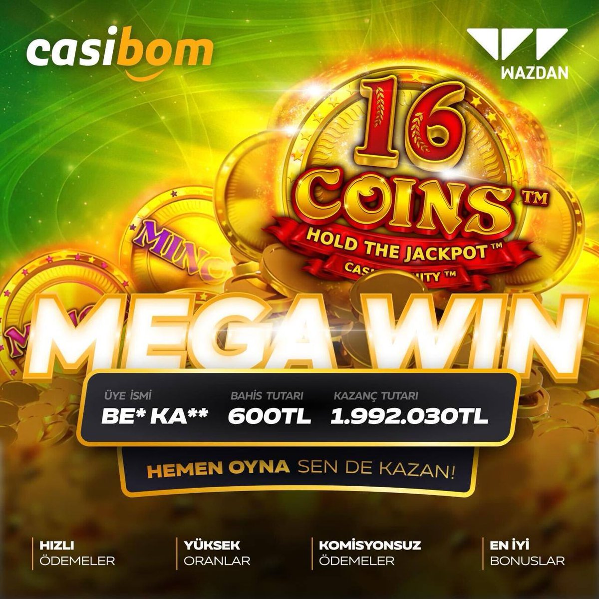 Casibom, her adımda güvenli ve hızlı işlemler sunarak kazancınızı artırıyor! 🚀
[ t.ly/casibomaktif ]
#HızlıKazanç #Güvenliİşlem