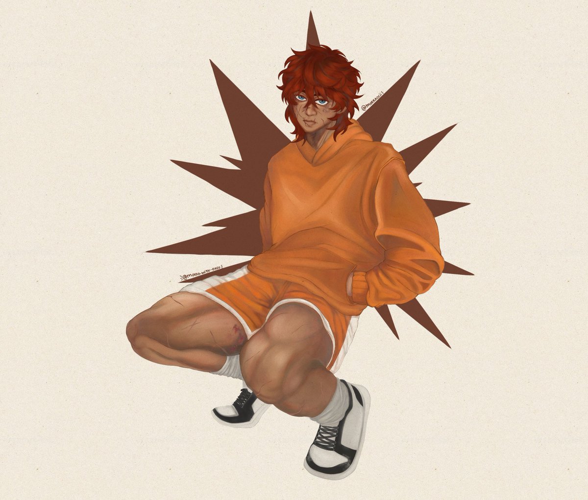 mokkaccii's tweet image. Serving face and legs
#aftg #aftgfanart #neiljosten