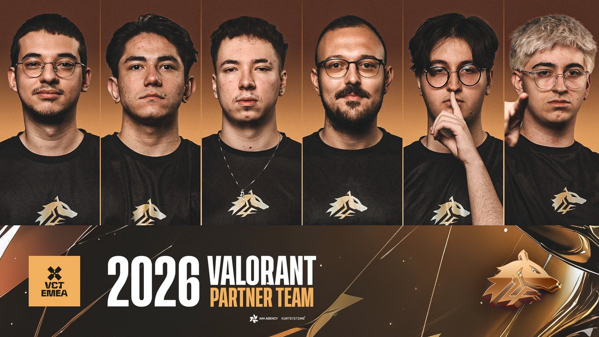 HISTORIC JOURNEY, LEGENDARY VICTORY. 🐺

2026 VCT EMEA Partner Team: ULF Esports! 🔥

#HUNTBEGINS