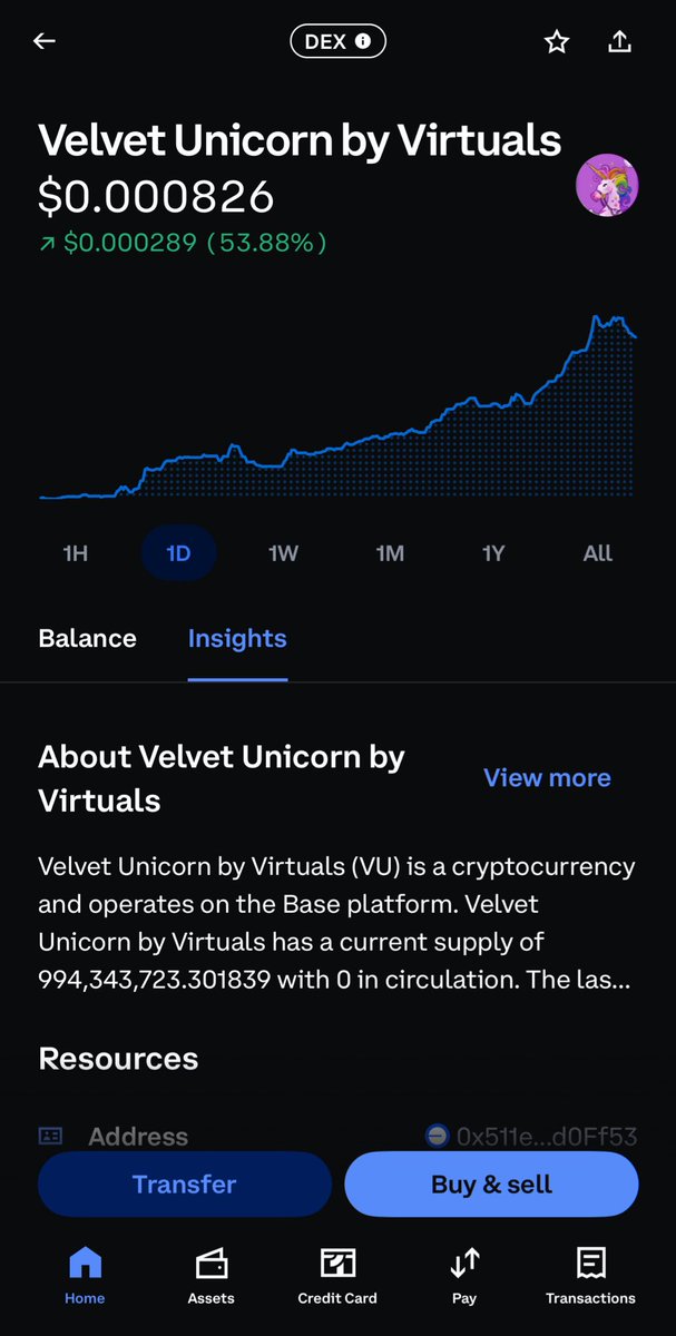 Trade $VU on Coinbase!