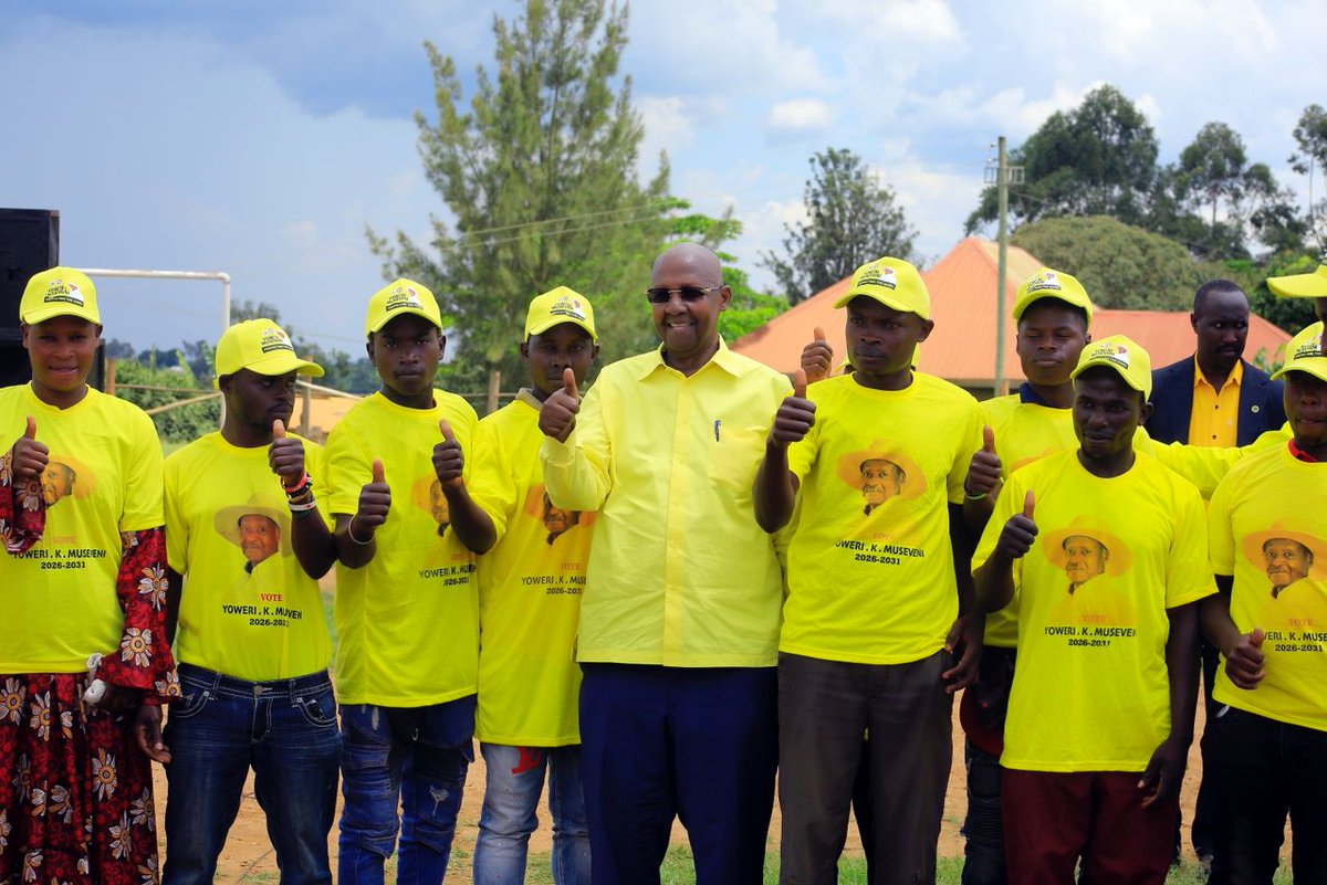 The Sembabule district NRM executive committee led by Hon Sam Kutesa handed over office to the new NRM District Chairperson, retired Maj Gen Maj Phinehas Katirima.