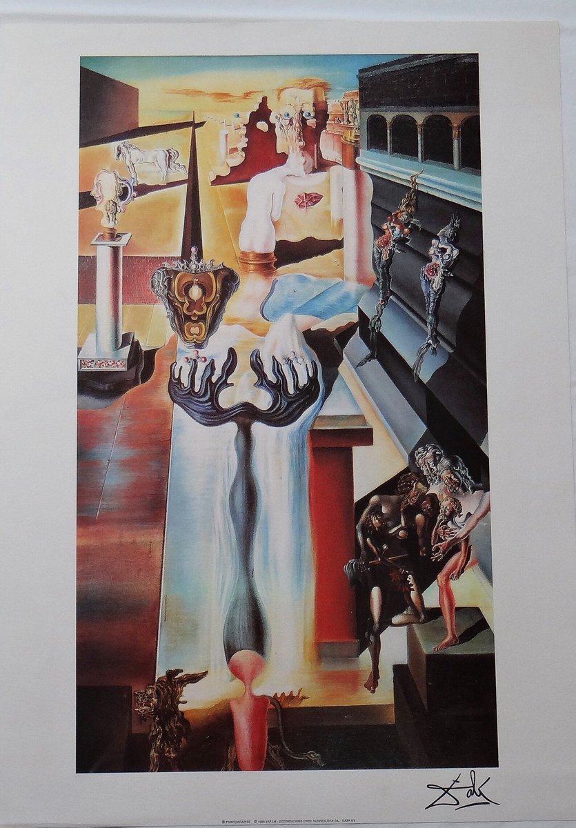 marieartcollec1's tweet photo. Salvador Dalí "The Hidden Man" 1993 Surrealist Lithograph, Wealth & Solitude Theme #SalvadorDalí #SurrealistPrint #HiddenMan #CatalanArt
https://t.co/MCUJEPqWxr https://t.co/JafB7WvwzY