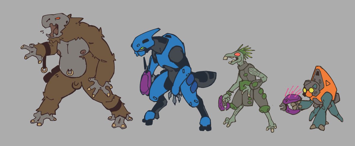 Reposting these unfinished redesigns for no particular reason