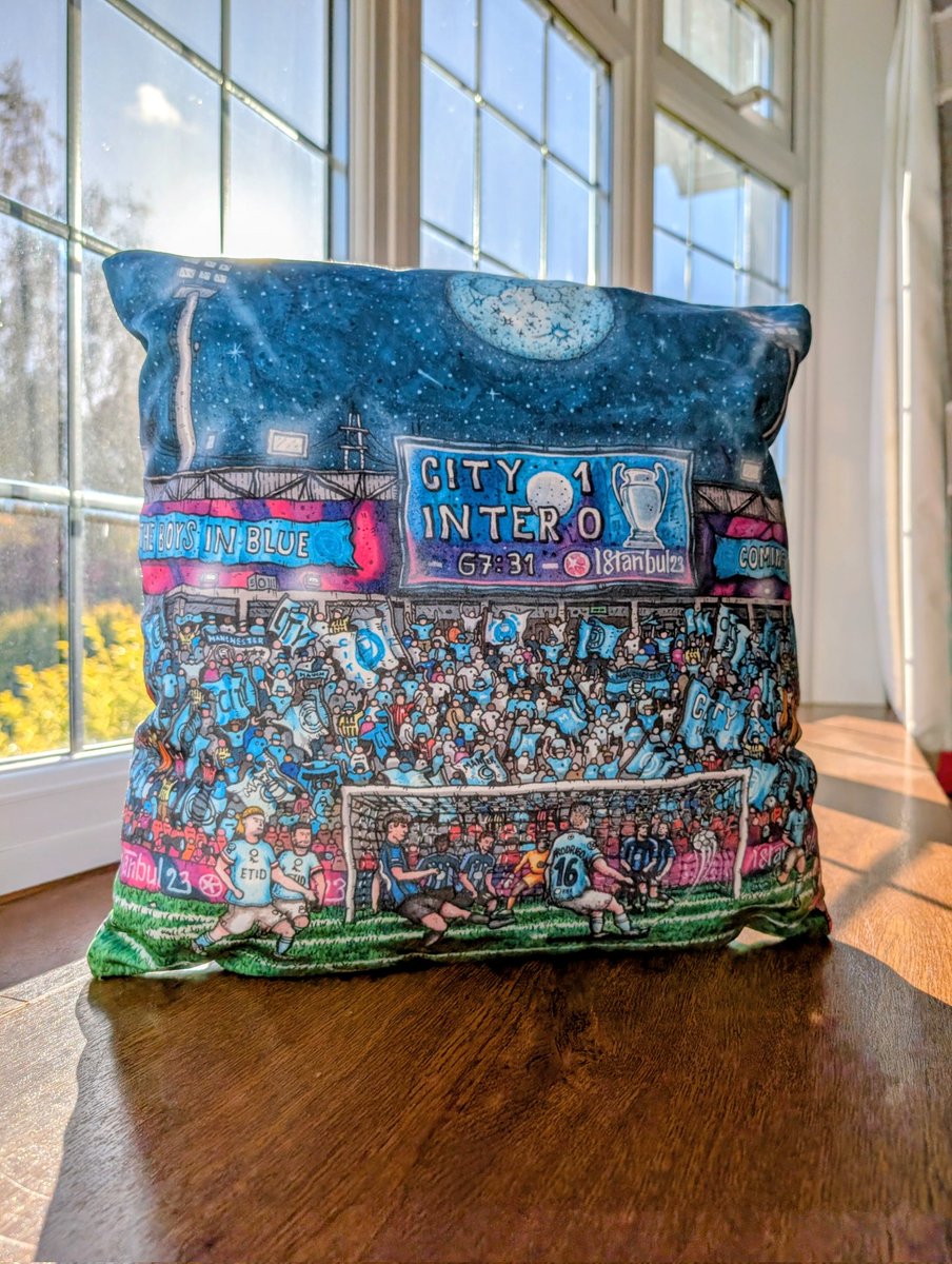 thegingerwig's tweet image. Online now 

The Greatest Team You'll Ever See!

We've just launched our Rodri design as a print, luxury Sherpa throw, soft velvet cushion, ceramic mug and mouse mat

Available on the website now thegingerwigscitygifts.com/collections/ne…

The perfect gift to remember that Treble Winning season!