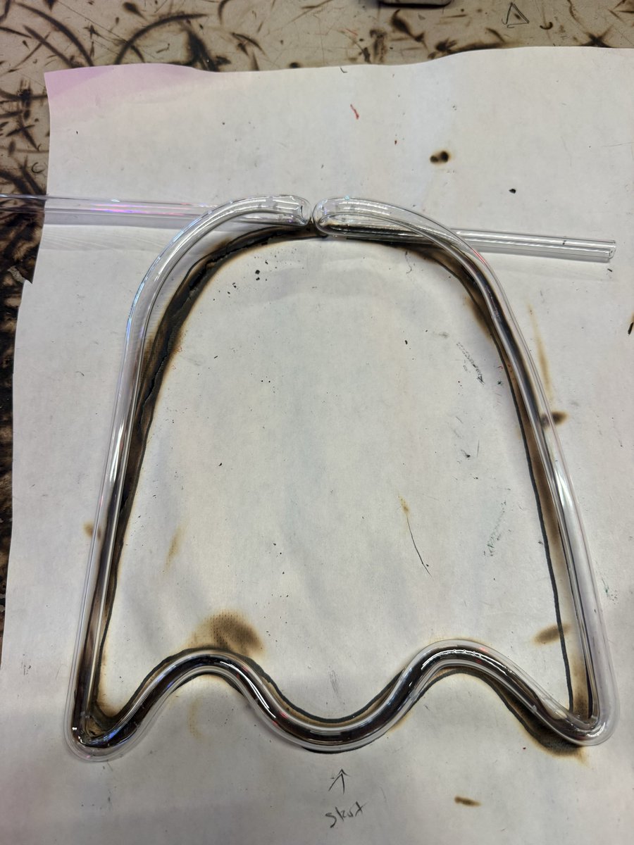 The first good looking ghost. I think I’m ready to start on the real ones with the expensive glass 😅