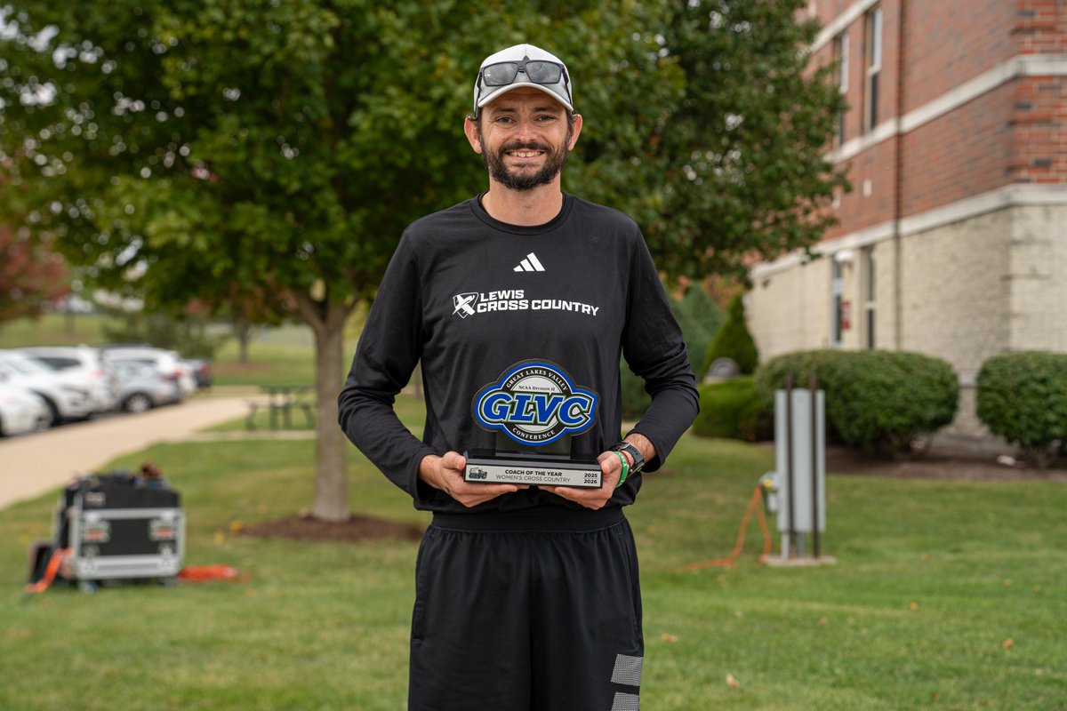 The <a href="/GLVCsports/">Great Lakes Valley Conference</a> men's and women's cross country coach of the year: James Kearney. 

#FlyAsOne | <a href="/LewisMXC/">Lewis Men's XC</a> | <a href="/LewisWXC/">Lewis Women's XC</a>