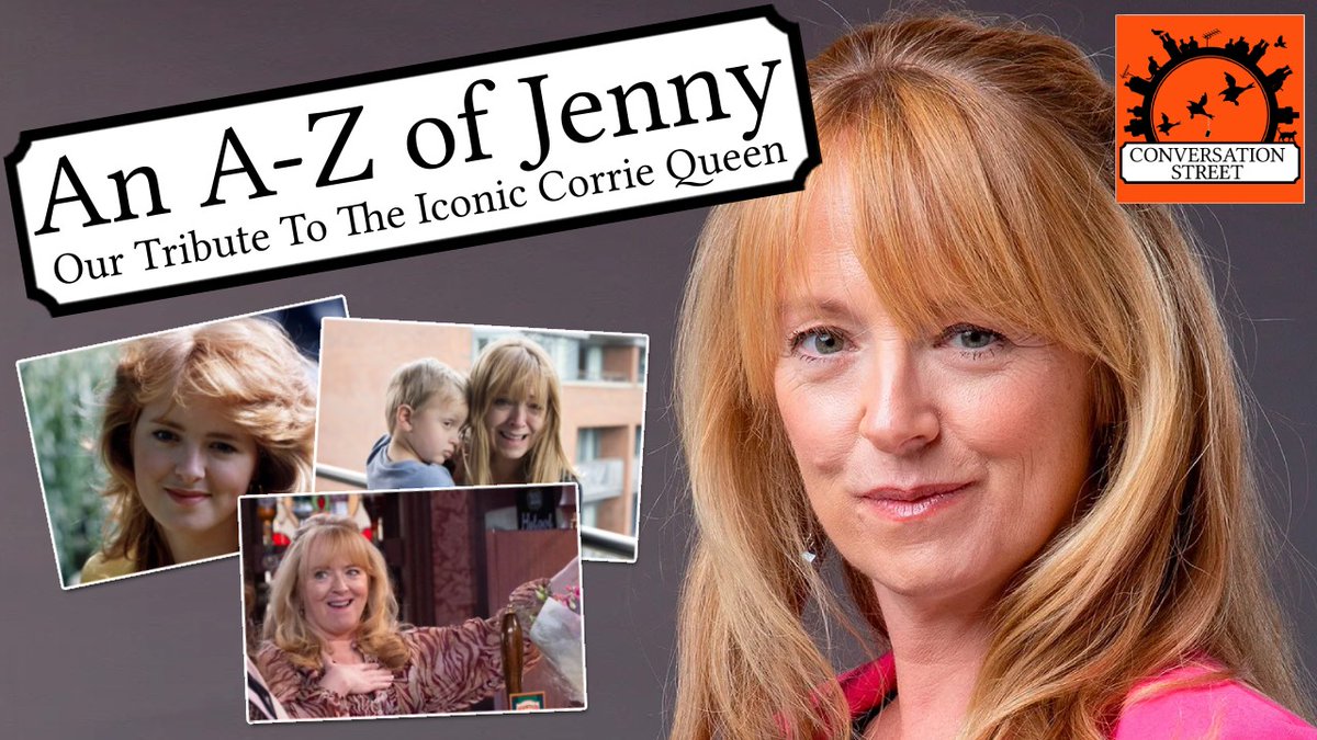 It’s here! Our A–Z of Jenny has finally landed on YouTube, bursting with brilliant pics and classic moments from her time on the cobbles! Give it a watch at the link below. 👩🏻‍🦰 #Corrie
youtu.be/buHdkIkWVE4