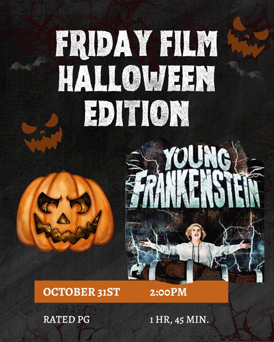 Jericho_library's tweet image. Join us for this Halloween classic! 🎃

#JerichoLibrary #JerichoPublicLibrary
