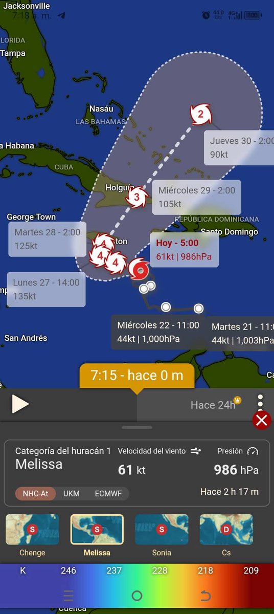 Se trabaja intensamente y con #HonorHolguinero en la provincia de #HolguínSí para minimizar los efectos del Huracán Melissa , que según los pronósticos puede atravesar el oriente de #Cuba.