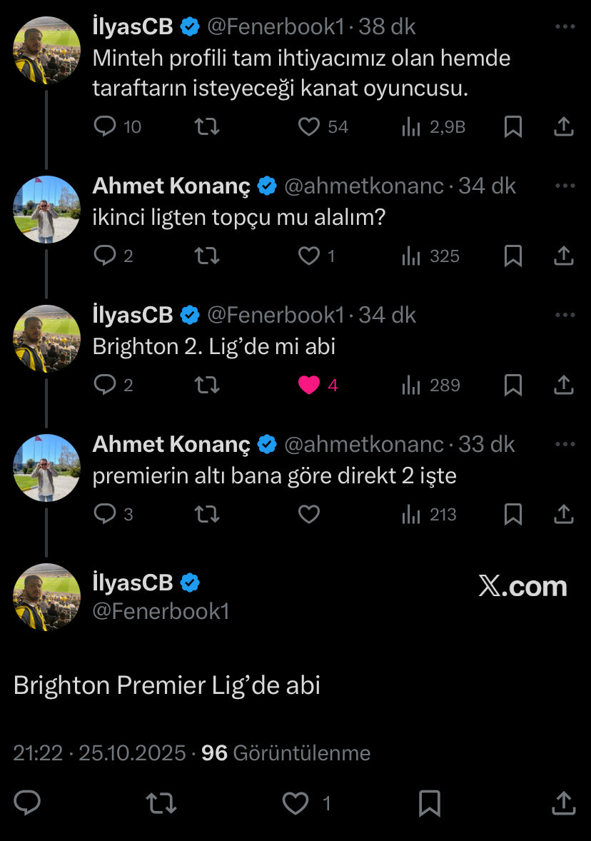 düşünsenize bu adam bu ülkede futbol falan konuşuyor