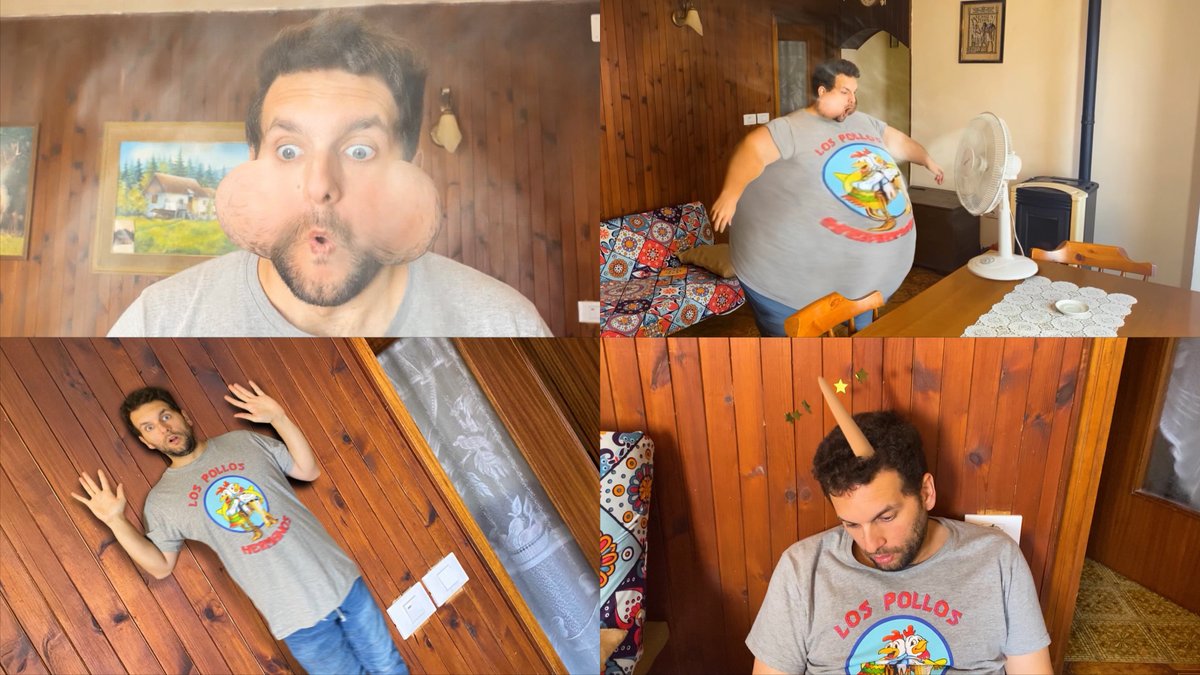 Looney Boy (Inflated by Fan) Flattened Dizzy   Full video here: patreon.com/posts/142030475