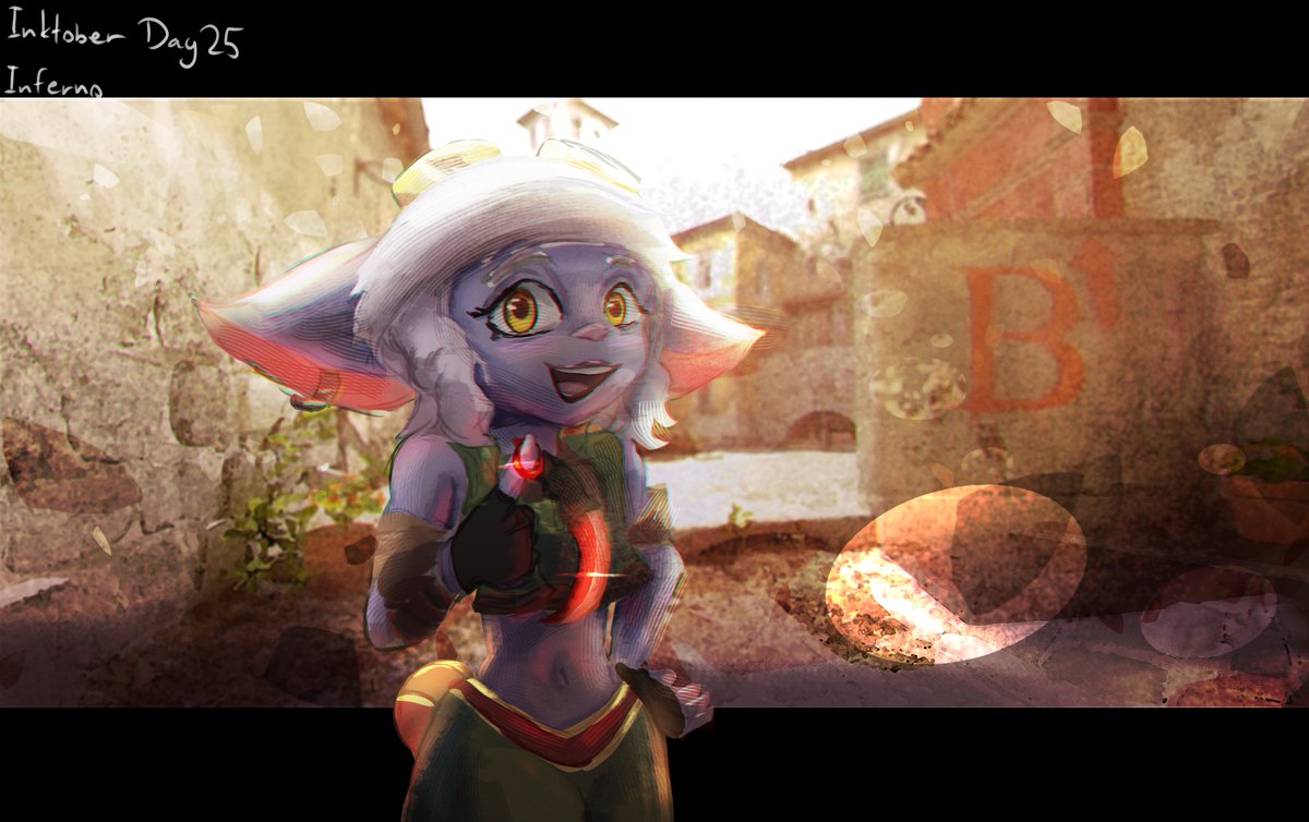 Well that's not the Rift , is it?
#Inktober2025 Day 25 #Inferno #Tristana #counterstrike