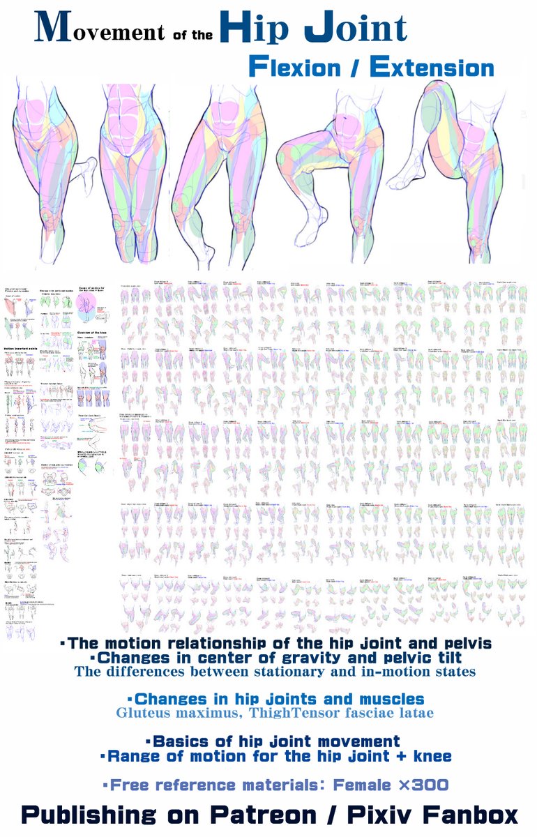 Manga Materials_en (@mangamaterials2) on Twitter photo PERSONAL NOTE: Hip and Thigh Movement Link
Movement of the Hip joint :Flexion/Extension
Patreon
patreon.com/posts/movement…
FANBOX
mangamaterialsen.fanbox.cc/posts/424287
Hip joint : Summary of the common mistake
Patreon
patreon.com/posts/hip-join…
FANBOX
mangamaterialsen.fanbox.cc/posts/457529
#arttutorial PERSONAL NOTE: Hip and Thigh Movement Link
Movement of the Hip joint :Flexion/Extension
Patreon
patreon.com/posts/movement…
FANBOX
mangamaterialsen.fanbox.cc/posts/424287
Hip joint : Summary of the common mistake
Patreon
patreon.com/posts/hip-join…
FANBOX
mangamaterialsen.fanbox.cc/posts/457529
#arttutorial